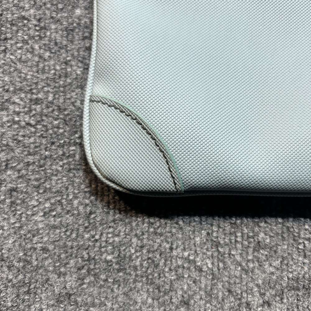 Lacoste Womens Crossbody Bag Light Blue Gray With Strap Purse - Picture 5 of 14